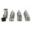 10″L Stainless Steel Modular Solvent Trap Kit 1.58″OD (1/2×28 and 5/8×24)