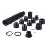 6″Lx1.05″OD Aluminum Solvent Trap Kit with Dry Storage Cups (1/2×28 or 5/8×24)
