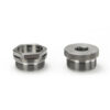 10″L Stainless Steel Modular Solvent Trap Kit 1.58″OD (1/2×28 and 5/8×24)