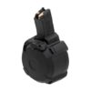 Magpul PMAG D-50 MP5 9mm 50 Round Drum Magazine, Black